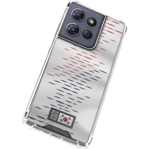 South Korea Soccer Flag Moto G 5G (2025) Clear Case